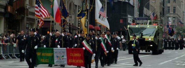 Oct 2008, Columbus Day Parade on 5th Ave
